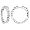 Bezel 1.7mm Round Small Hoops