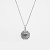 Iced Double Halo Necklace