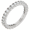 Iced Round Pave 2.3mm Band