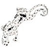 Drip Iced Panther Brooch