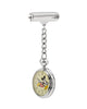 30mm Mickey Mouse Pocket & Nurses Watch | Vintage Design With Silver Finish