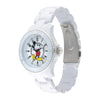 Sports 40mm Mickey Mouse Watch | White with White Dial